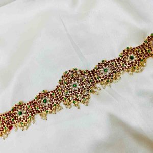 Bharatanatyam Kuchipudi Kemp Gold Plated HipBelt