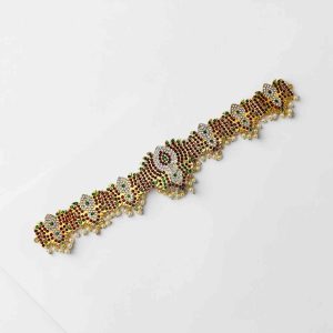 Bharatanatyam Kuchipudi Kemp Gold Plated HipBelt