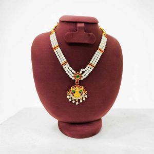 Bharatanatyam Kuchipudi Short Classical Necklace Jewellery Set