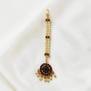 Bharatanatyam Kuchipudi Singlechutti Maang Tikka Nethichutti