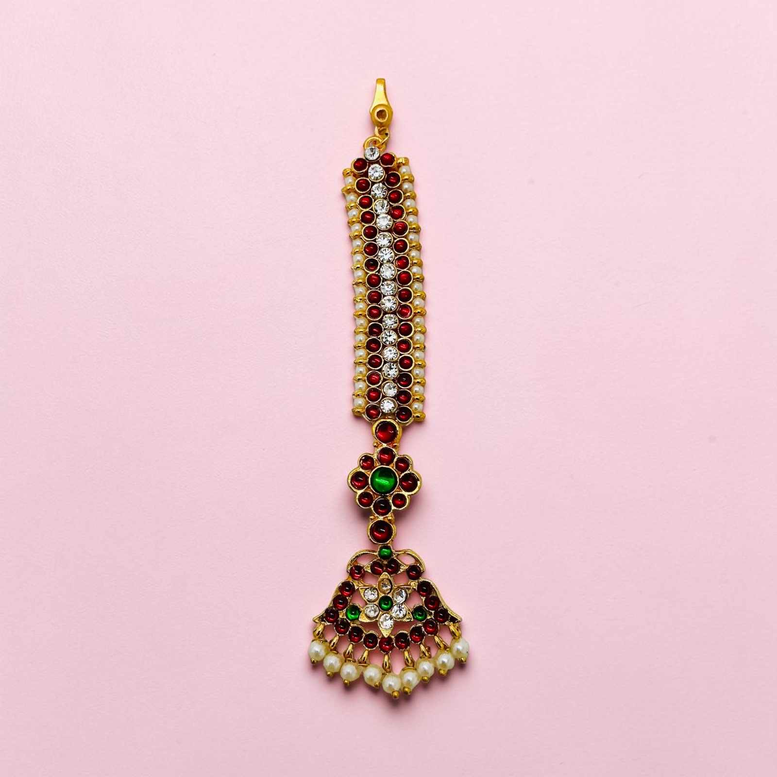 Bharatanatyam Kuchipudi Singlechutti Maang Tikka Nethichutti