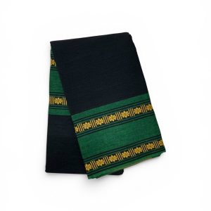 Bharathanatyam Dance Practice Black Flower Border Saree Online