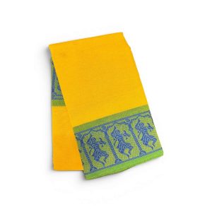 Bharathanatyam Dance Practice Lemon Yellow Saree Doll Border Online