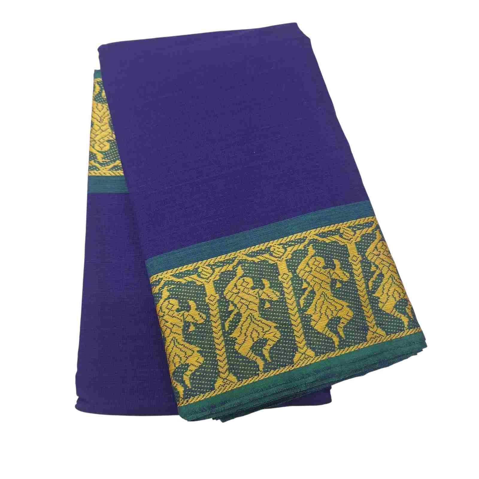 Bharathanatyam Dance Practice Saree Green Doll Border Online