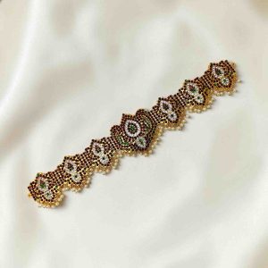 Bharatanatyam Kuchipudi Kemp Gold Plated HipBelt
