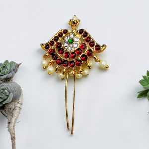 Bharatanatyam Kuchipudi Kemp Crown Pin