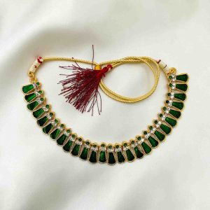 Bharatanatyam Kuchipudi Short Classical Necklace Jewellery Set