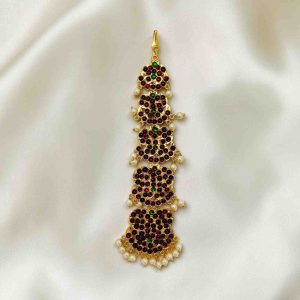 Bharatanatyam Kuchipudi Singlechutti Maang Tikka Nethichutti