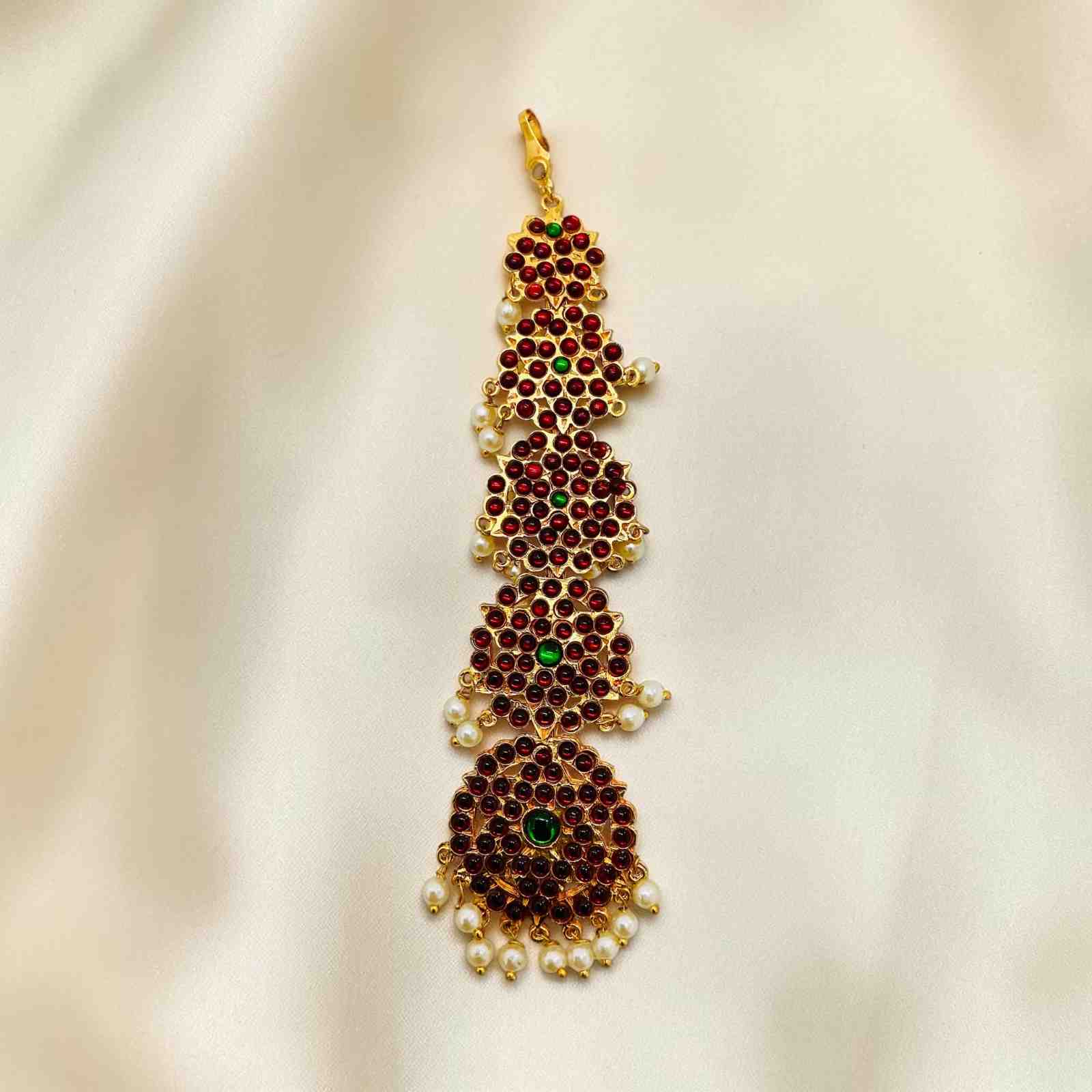 Bharatanatyam Kuchipudi Singlechutti Maang Tikka Nethichutti