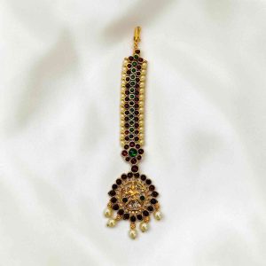 Bharatanatyam Kuchipudi Singlechutti Maang Tikka Nethichutti