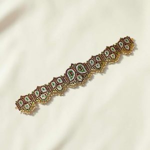 Bharatanatyam Kuchipudi Kemp Gold Plated HipBelt