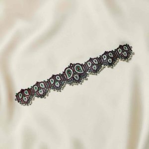 Bharatanatyam Kuchipudi Kemp Black Plated HipBelt