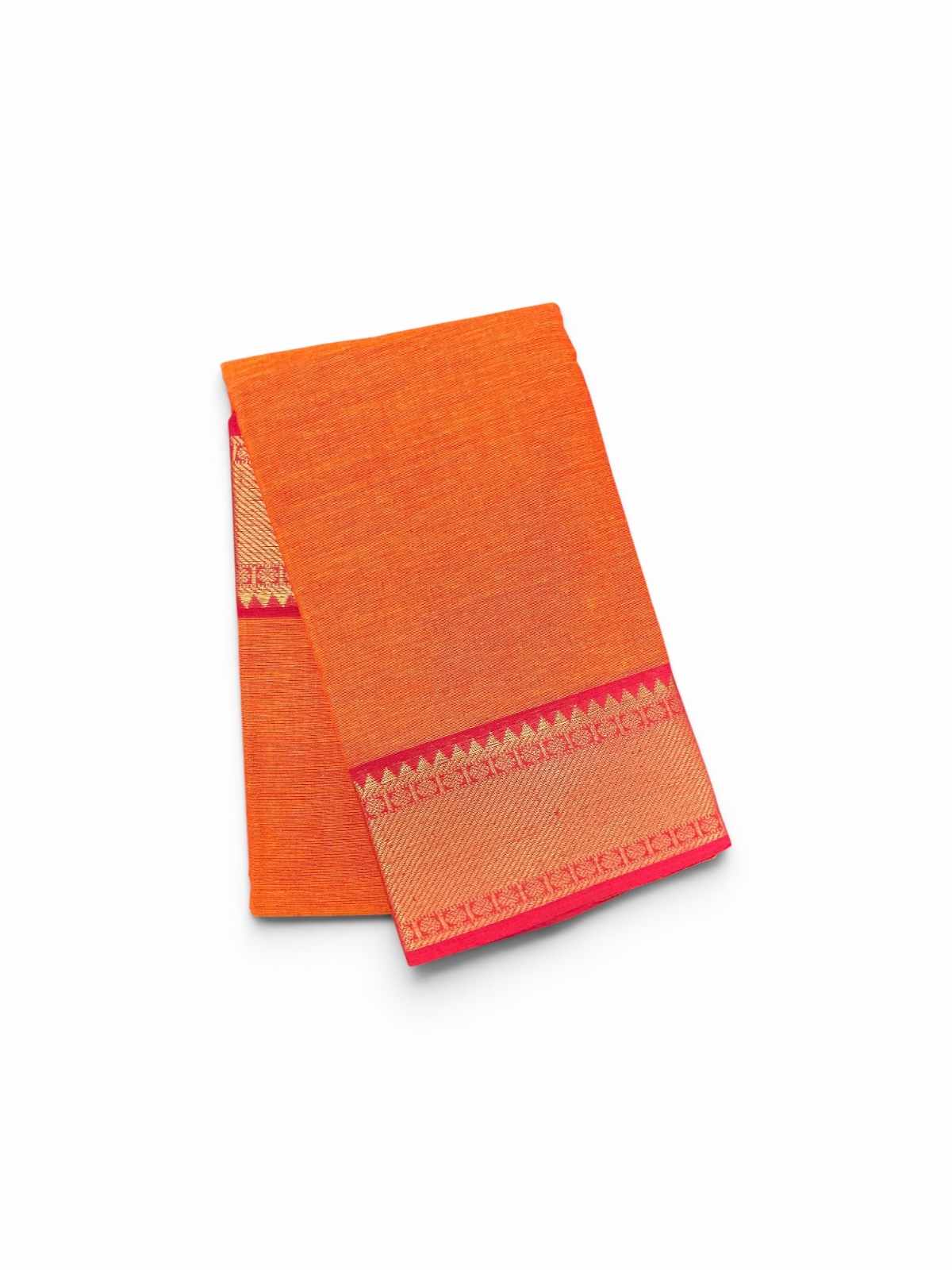 Buy Bharatanatyam Dance Practice Saree Green With Red Zari Border Online