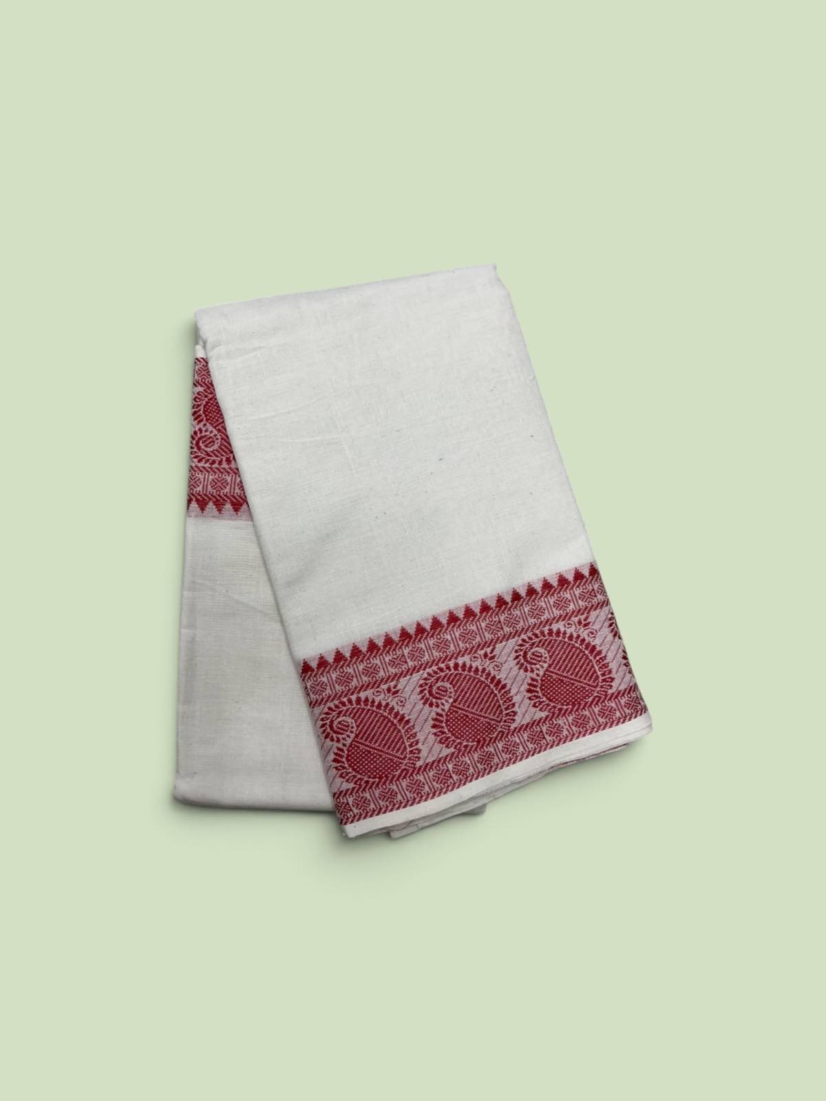 Bharathanatyam Dance Practice Saree white Border Online