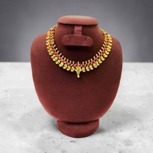 Bharatanatyam Kuchipudi Short Classical Necklace Jewellery Set