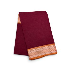Bharathanatyam Dance Practice Mangalgiri Maroon Saree Online
