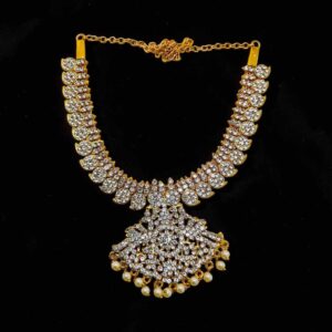 Bharatanatyam Kuchipudi Short Classical Necklace Jewellery Set