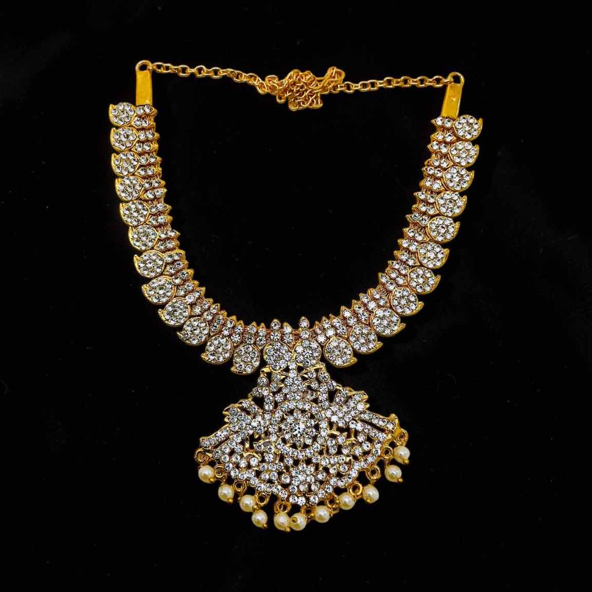 Bharatanatyam Kuchipudi Short Classical Necklace Jewellery Set