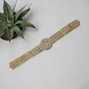 Bharatanatyam Kuchipudi Kemp Gold Plated HipBelt