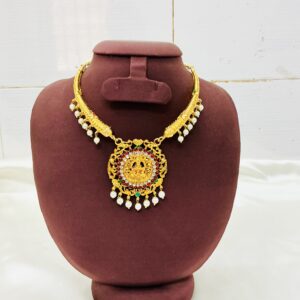 Bharatanatyam Kuchipudi Short Classical Necklace Jewellery Set