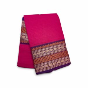 Bharathanatyam Dance Practice Saree  pink Doll Border Online