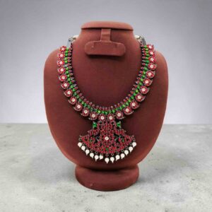Bharatanatyam Kuchipudi Short Classical Necklace Jewellery Set