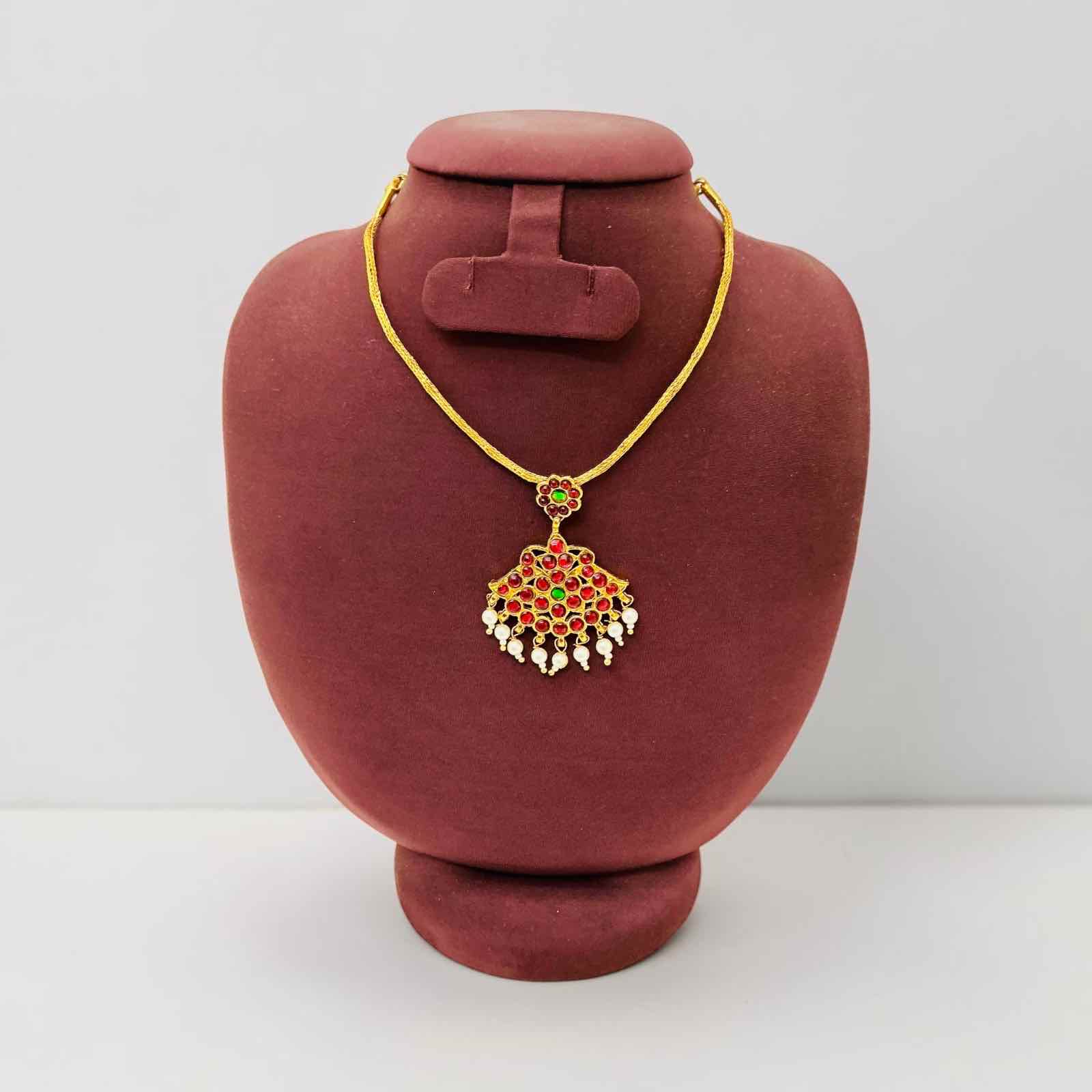 Bharatanatyam Kuchipudi Short Classical Necklace Jewellery Set