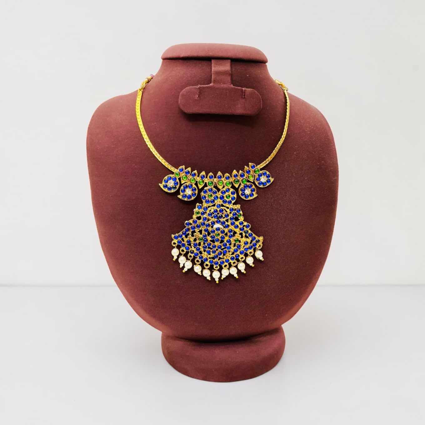 Bharatanatyam Kuchipudi Short Classical Necklace Jewellery Sett